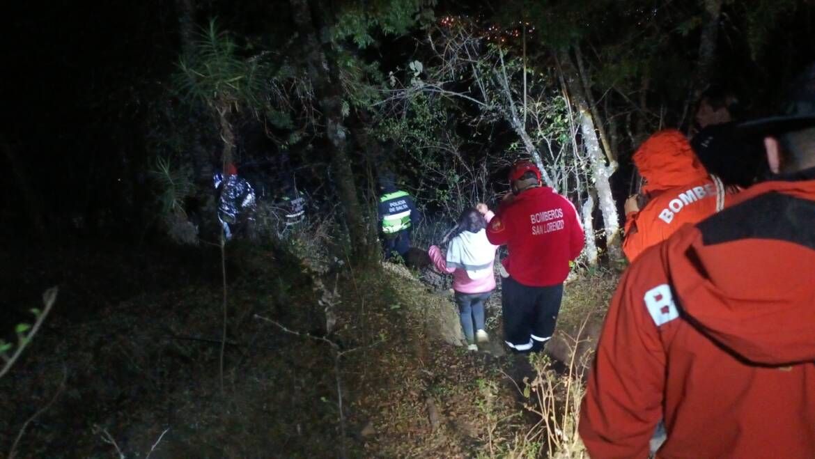 san lorenzo busca cobrar a quienes se pierdan en la quebrada el operativo tiene un costo que alguien debe asumir