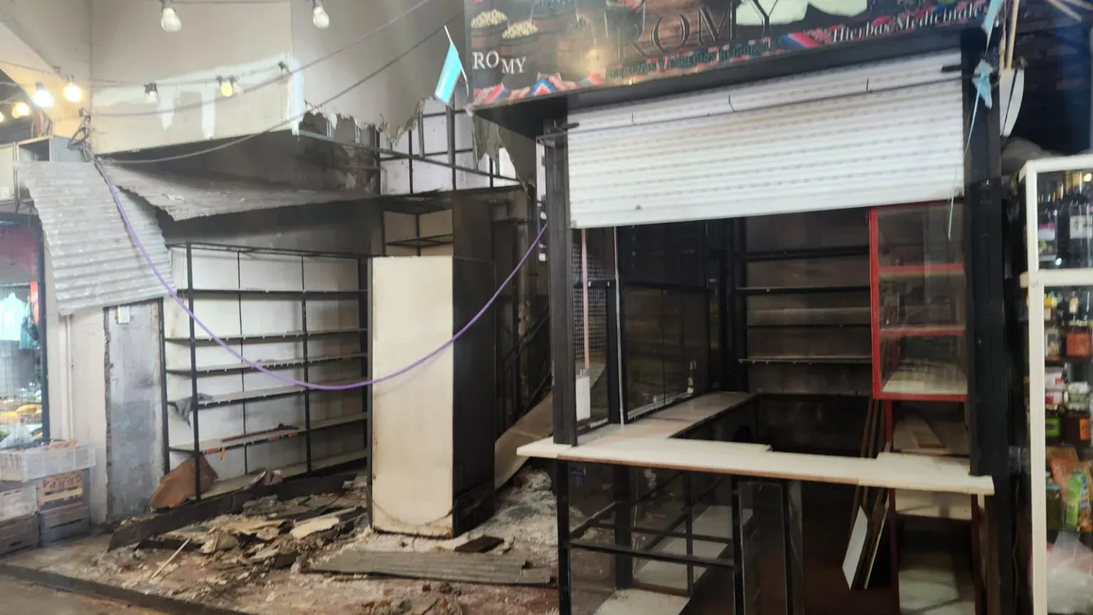 se relocalizaran puestos para avanzar con la obra del mercado san miguel