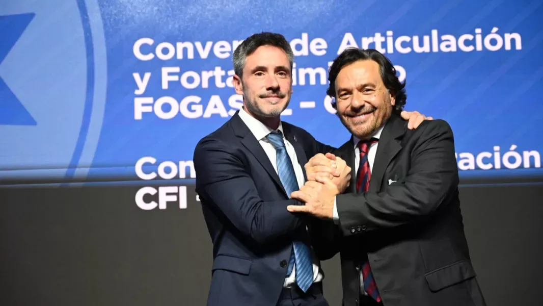 Sáenz firmó con el CFI convenios por $4.000 millones para las MiPyMEs salteñas