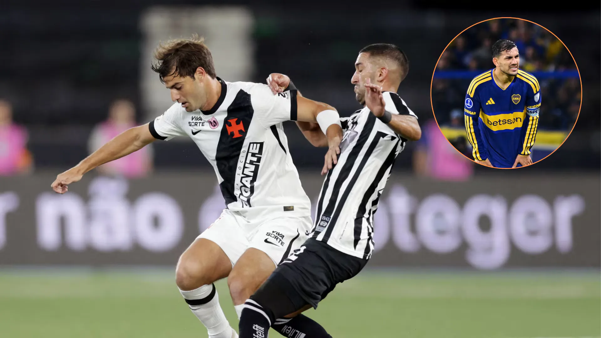 Santiago Sosa dijo que la ausencia de Paredes es "una ventaja" para Vasco da Gama ante Boca