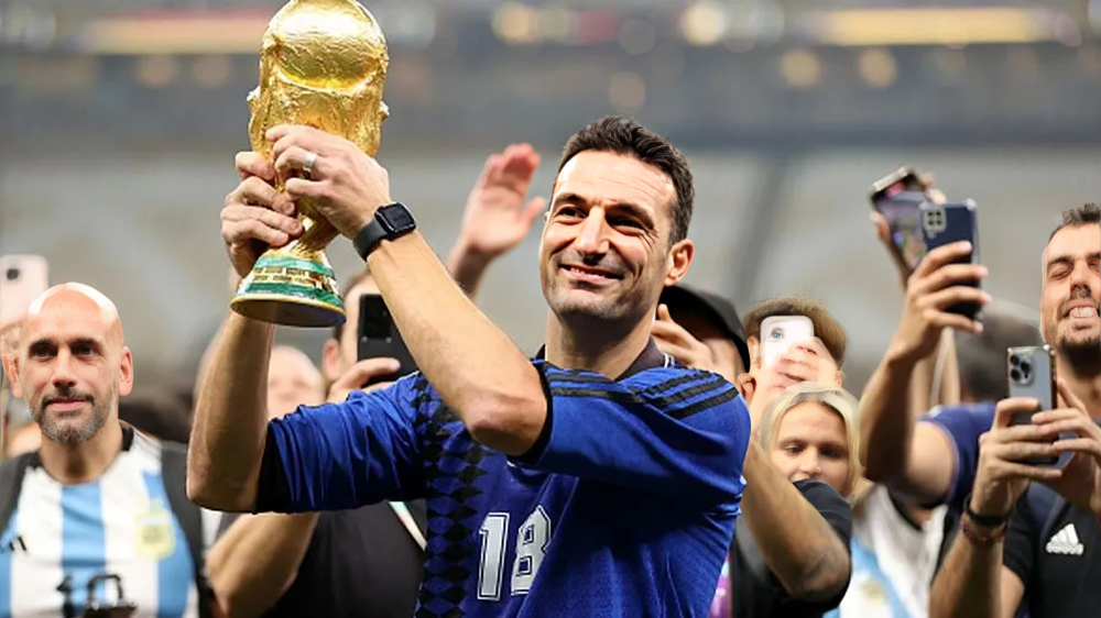 fin de las especulaciones scaloni confirmo que seguira al frente de la seleccion