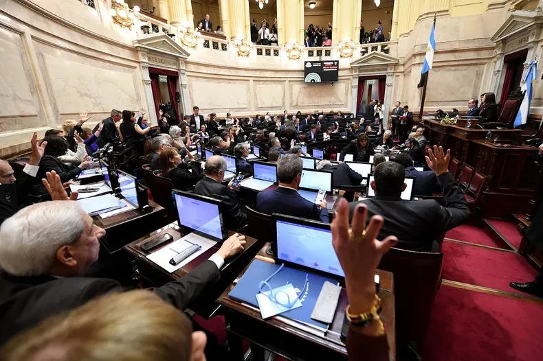 contundente rechazo del senado al veto de milei al reparto de atn para las provincias