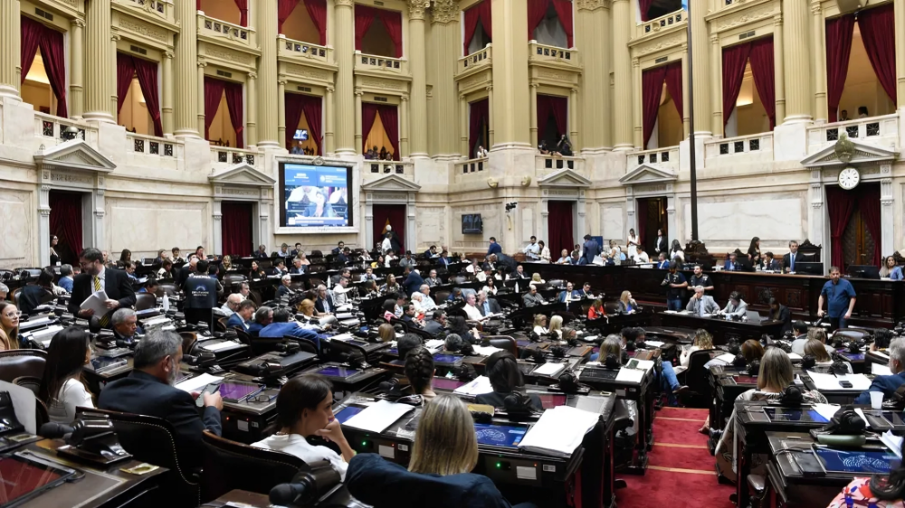 diputados dio media sancion a la ley omnibus en general y se prepara la votacion articulo por articulo