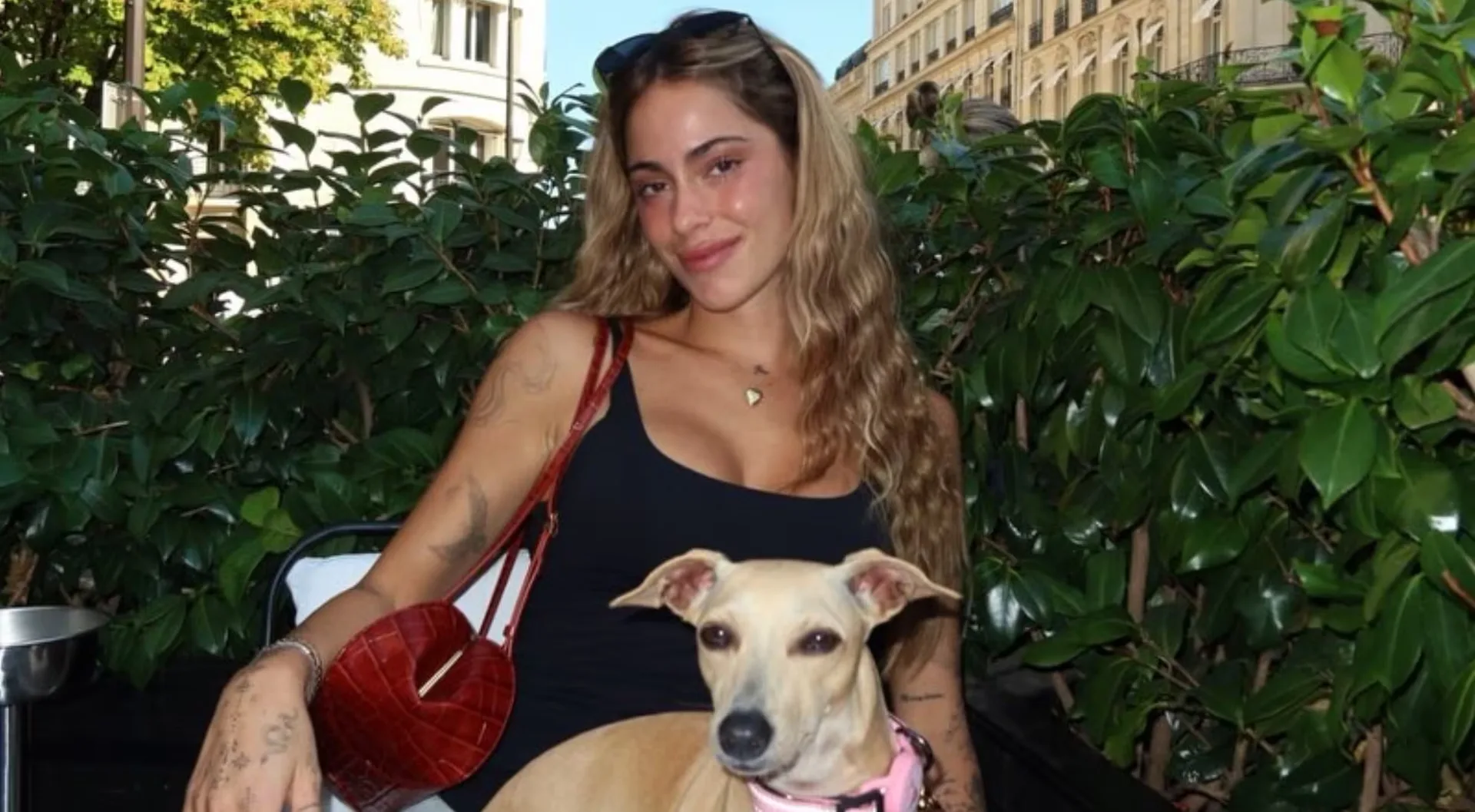 Tini Stoessel mostró su costado hogareño con Fifi y recibió un comentario de María Becerra
