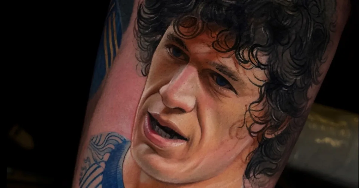 Un hincha de Boca ya tiene a Jagger Herrera tatuado en la piel, horas antes del Superclásico