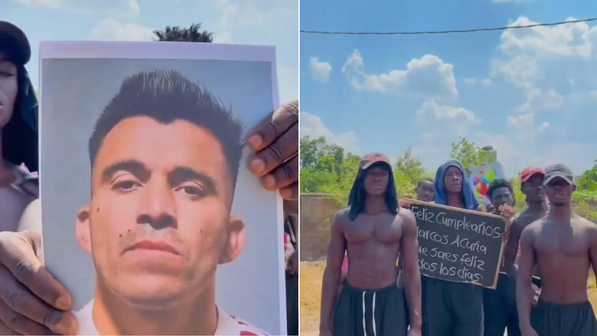 Un video viral de bailarines ugandeses le alegró los 35 a Marcos Acuña, que ya está para jugarle a Boca