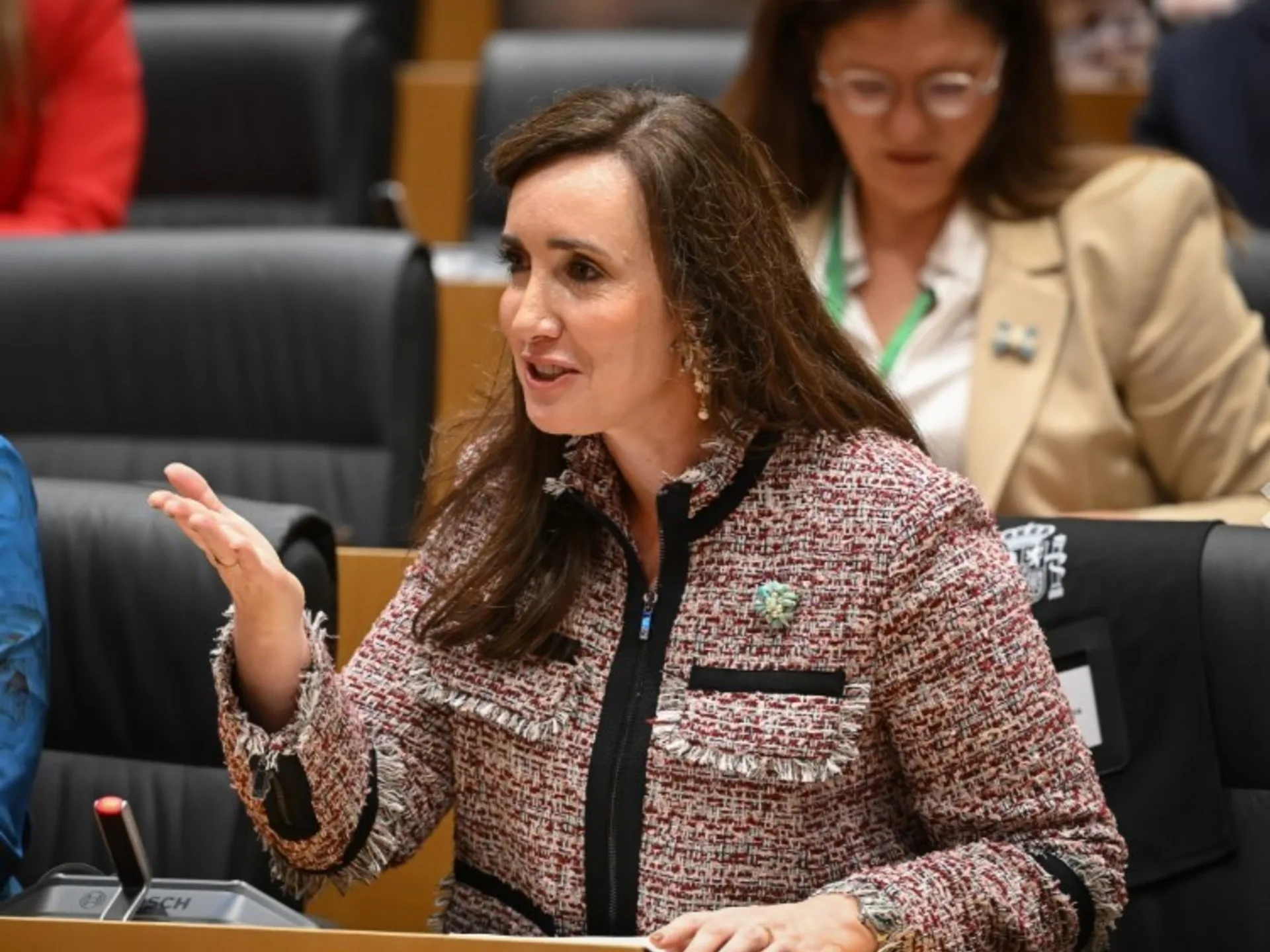 Villarruel marcó distancia del Gobierno tras el freno a la Ley Malvinas