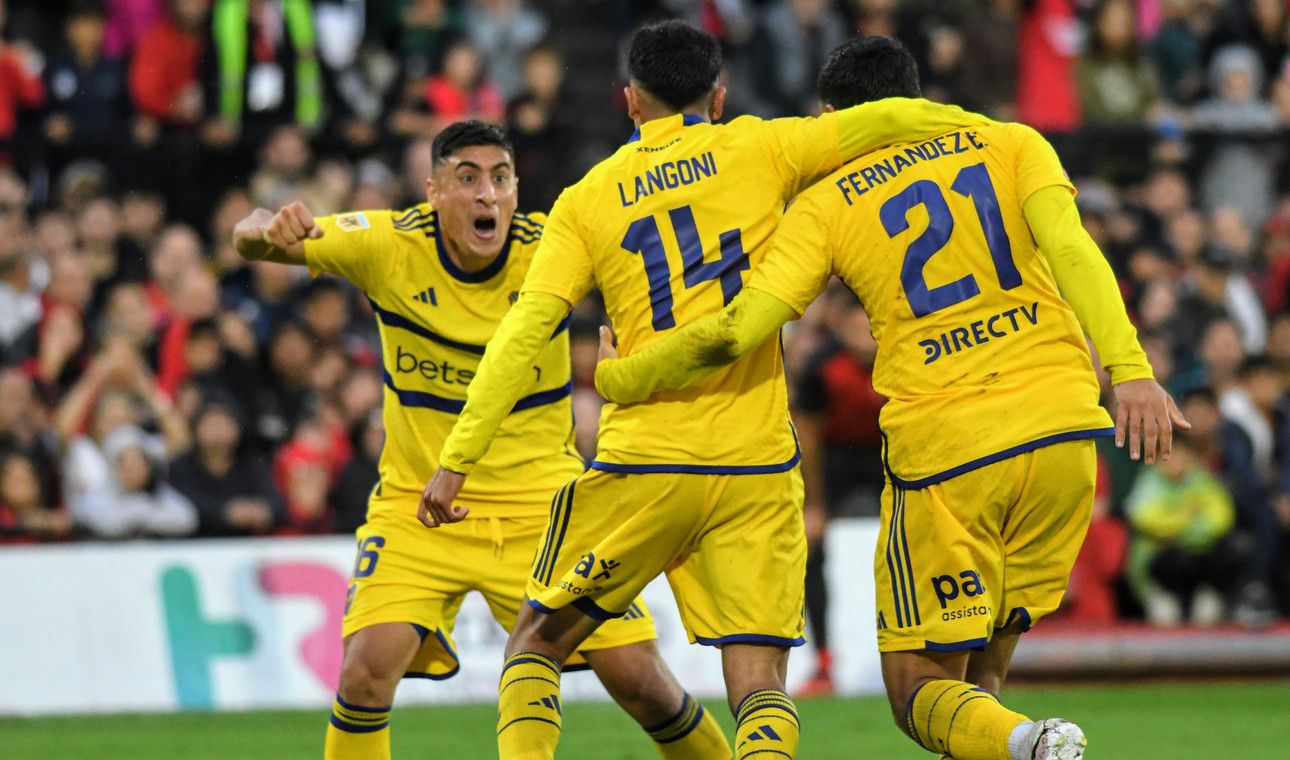 mira los goles boca gano bien a newells y esta a un paso de clasificarse